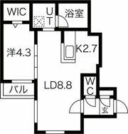 Balboni Sette（バルボーニセッテ）の間取り画像
