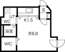 Prestige Sapporoの間取り画像