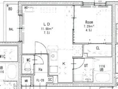 JEEK BLAU MOTOMACHI（ジークブラウ元町）の間取り画像