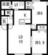 ルミエールSUHARA A舘の間取り画像