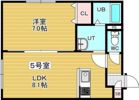 クリアーフィールドの間取り画像