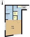 プレイス平岸の間取り画像