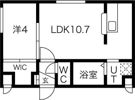 La Partirの間取り画像