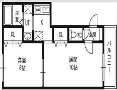 グランドパレス発寒の間取り画像