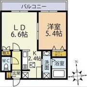 LAVERT平岸の間取り画像