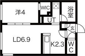 Sanremo豊平（サンレモ）の間取り画像
