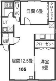 LABO山の手2の間取り画像