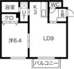 プレミエール平岸26の間取り画像