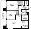 LEONE中島公園の間取り画像