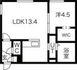 POEM南8条の間取り画像