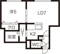ドリームハウス月寒の間取り画像