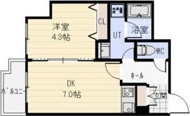 レガート北23の間取り画像