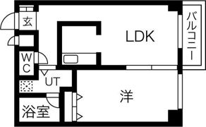 apt-k（アプト・ケー）の間取り画像