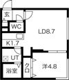 プライムコート西町の間取り画像
