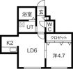ポルトボヌール南7条の間取り画像