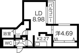 Moiwa viewの間取り画像