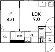ラフィーネ発寒南IIの間取り画像