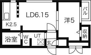 ブランノワールW18.exeの間取り画像