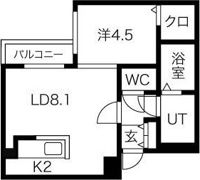 コローレ元町の間取り画像