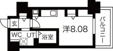 パシフィックタワー札幌の間取り画像
