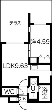 Sept南郷の間取り画像