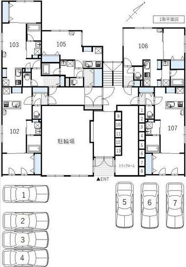 駐車場