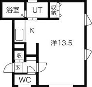 サクラーレ オリジネ（旧メゾントーホー II）の間取り画像