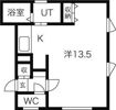 サクラーレ オリジネ（旧メゾントーホー II）の間取り画像
