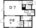 フォレスト北野通の間取り画像