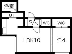 esperanza中島公園の間取り画像
