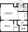 Ruhe福住の間取り画像