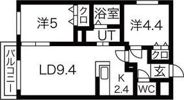 MOCO南平岸の間取り画像
