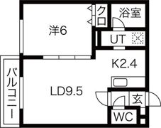 l’endroit （ランドロワ）の間取り画像