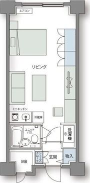 アルファコンフォート札幌の間取り画像