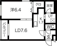 ミントジャムスS14の間取り画像