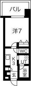 S-RESIDENCE円山表参道の間取り画像