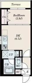 S-RESIDENCE北大前ascentの間取り画像