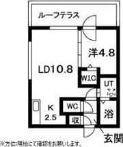 グランドサクセス中島公園の間取り画像