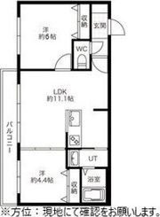 ENCHAN-THE豊平公園（アンシャンテ豊平公園）の間取り画像
