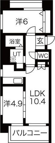 ルラシオン北9条通の間取り画像