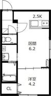 PROUD菊水の間取り画像