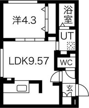 amadeus本通の間取り画像