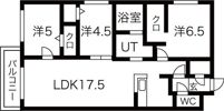 Attraente（アトラエンテ）の間取り画像