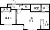 Lichtrare発寒南（リヒトラーレ発寒南）の間取り画像