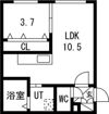CITY RESIDENCE月寒中央（シティレジデンス月寒中の間取り画像