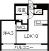 casaSC白石2ndの間取り画像