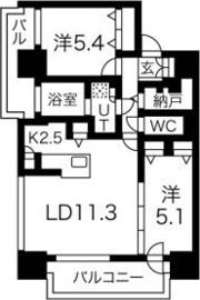 F中の島の間取り画像