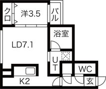 erys琴似の間取り画像