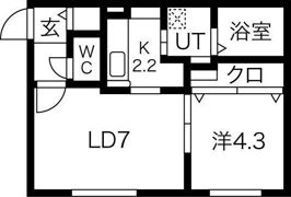Aminas T15の間取り画像