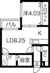 Enchantee医大前の間取り画像